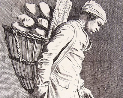 Baker's Boy Delivering Bread
